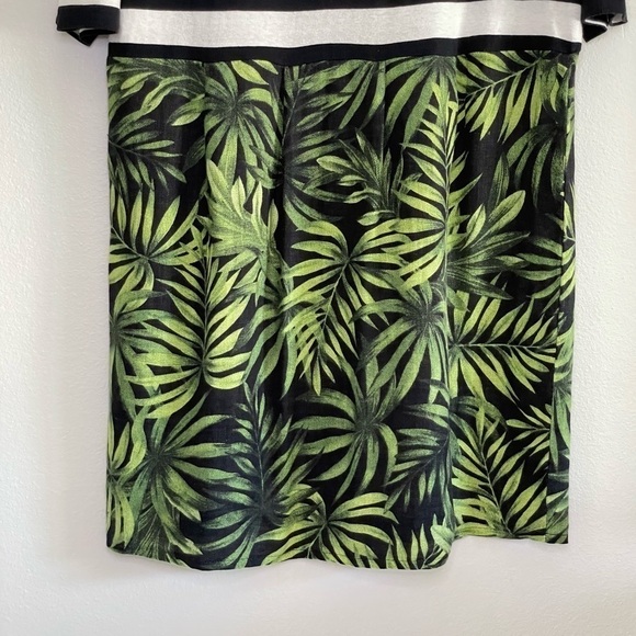 FARM Rio Tropical Stripe Cotton Linen Mini Beach Dress Medium - Picture 6 of 13